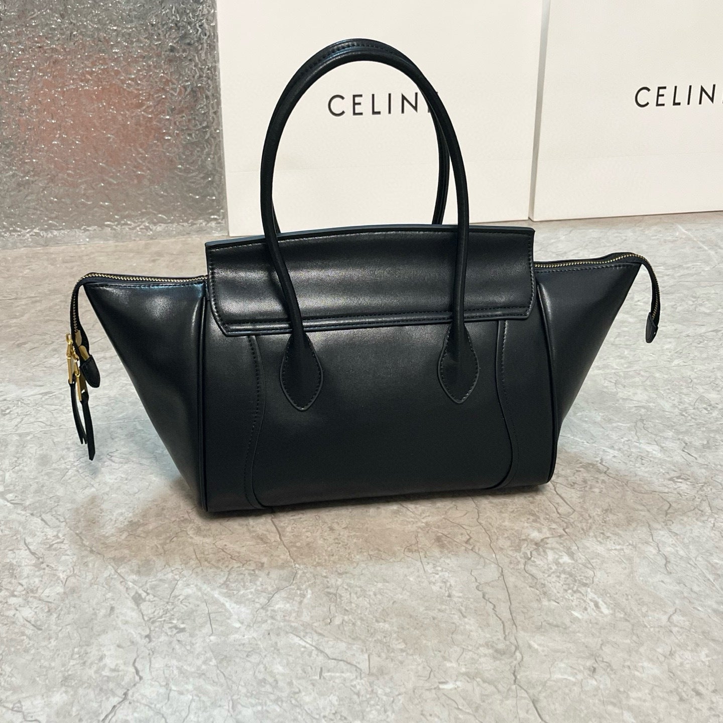 Calfskin & Suede “Smile” Tote Bag – Spring 2026 Edition