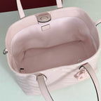 Quilted Leather Tote & Crossbody Bag – (Premium Quality )