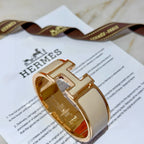 Enamel Wide Bangle Bracelet | 20mm Handcrafted Edition