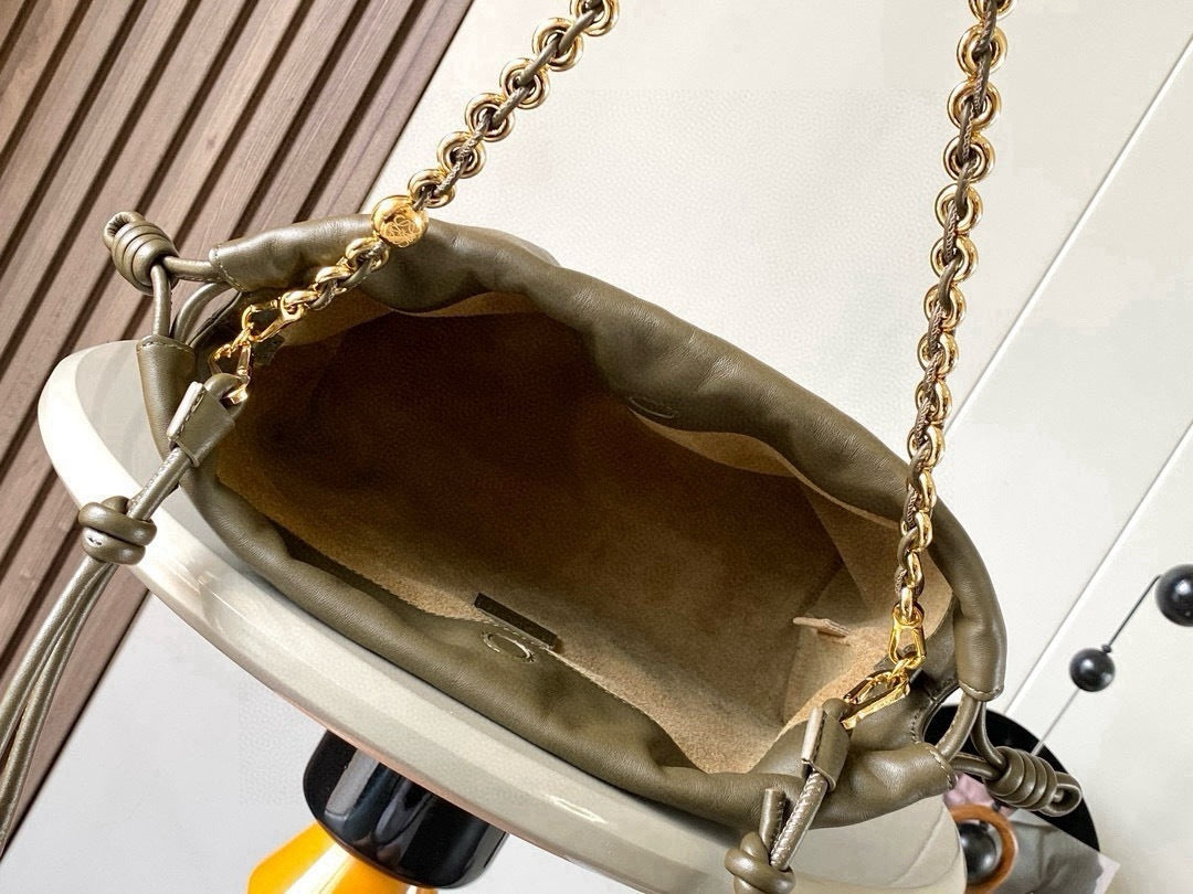 Nappa Leather Flamenco Style Purse - Premium Quality