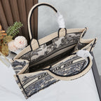 D Book Tote ( Apricot Coconut Grove )