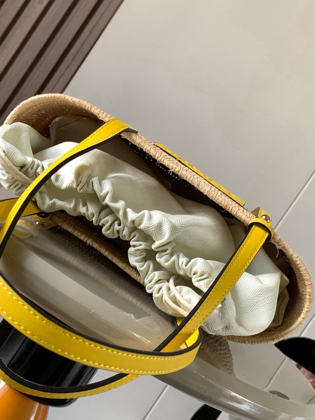 Square Woven Basket Bag –  (Premium Quality)
