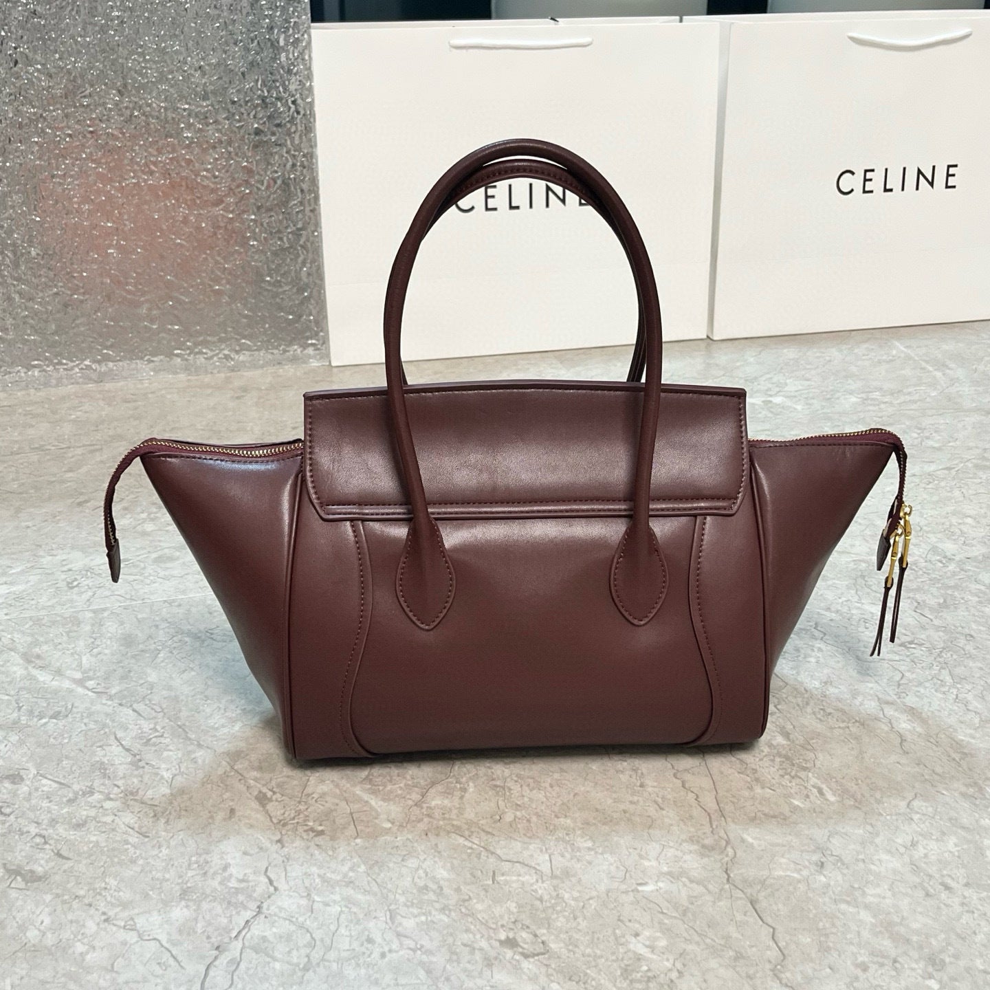 Calfskin & Suede “Smile” Tote Bag – Spring 2026 Edition