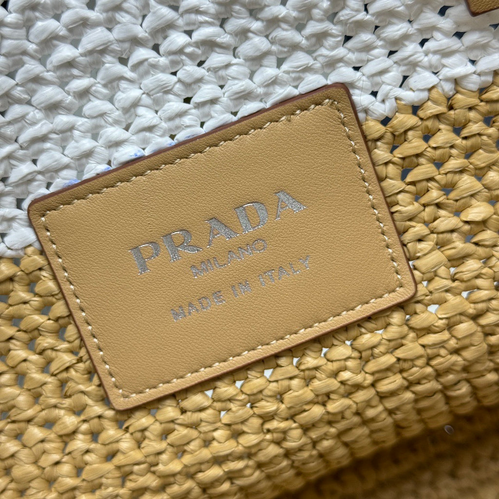 Woven Raffia Tote Bag - (Premium Quality)