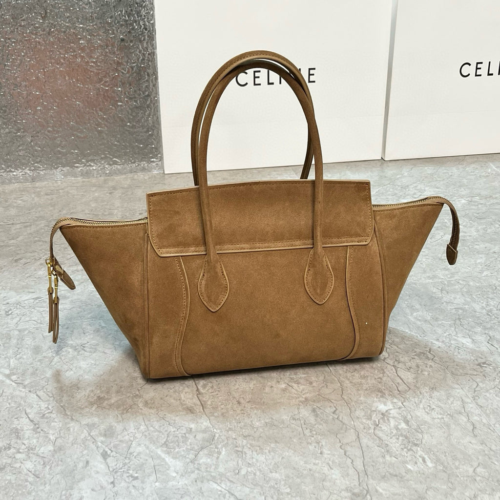 Structured Calfskin Tote Bag – Mini Size