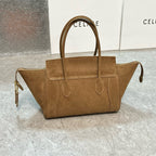 Structured Calfskin Tote Bag – Mini Size