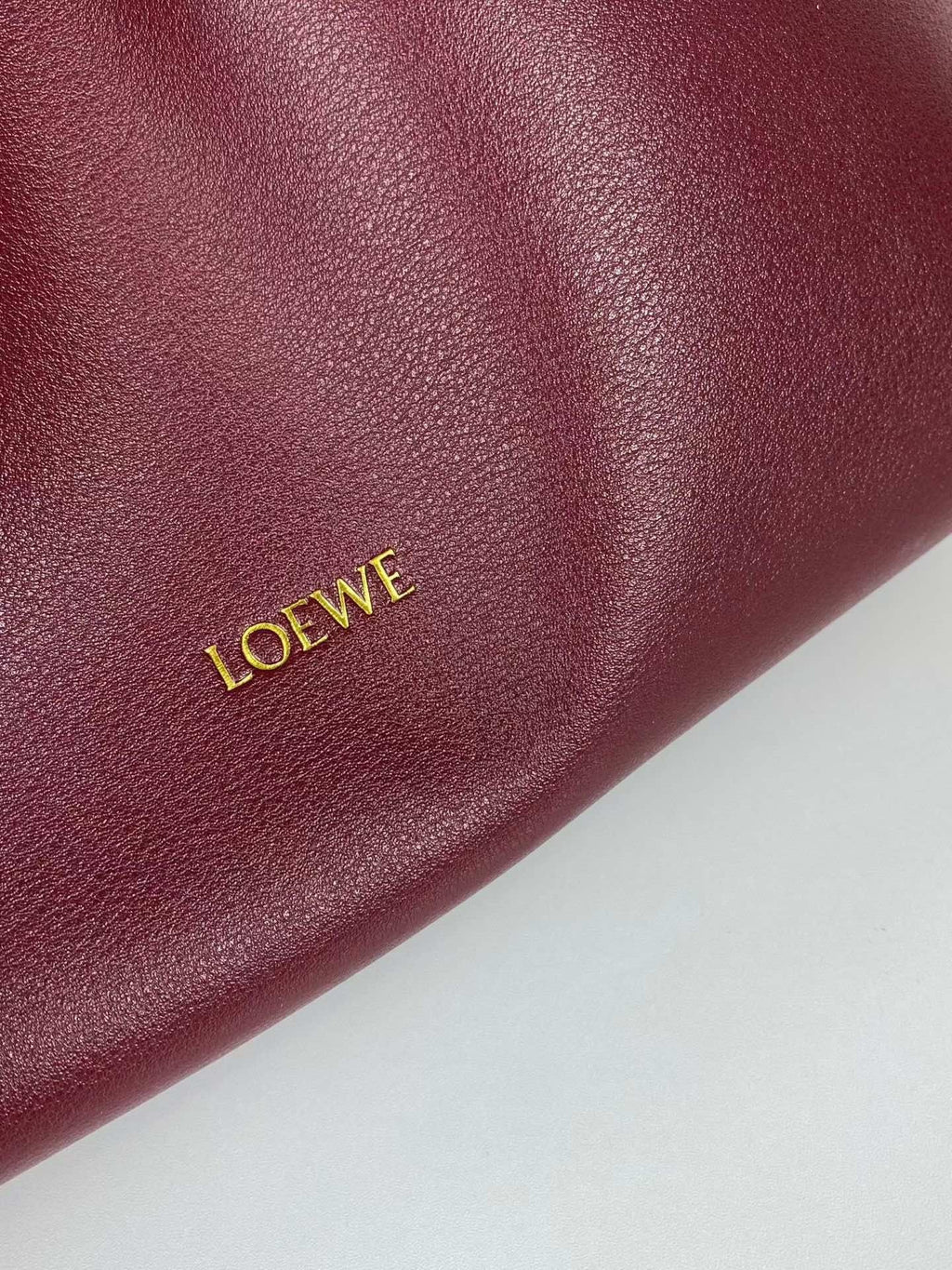 Flamenco Cloud Leather Clutch – Soft Nappa, 30cm