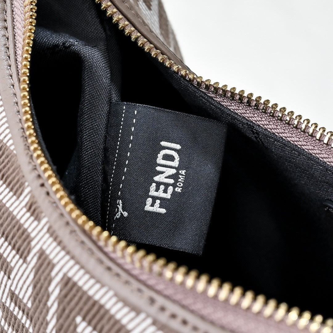 Crescent Shoulder Bag with Strap
