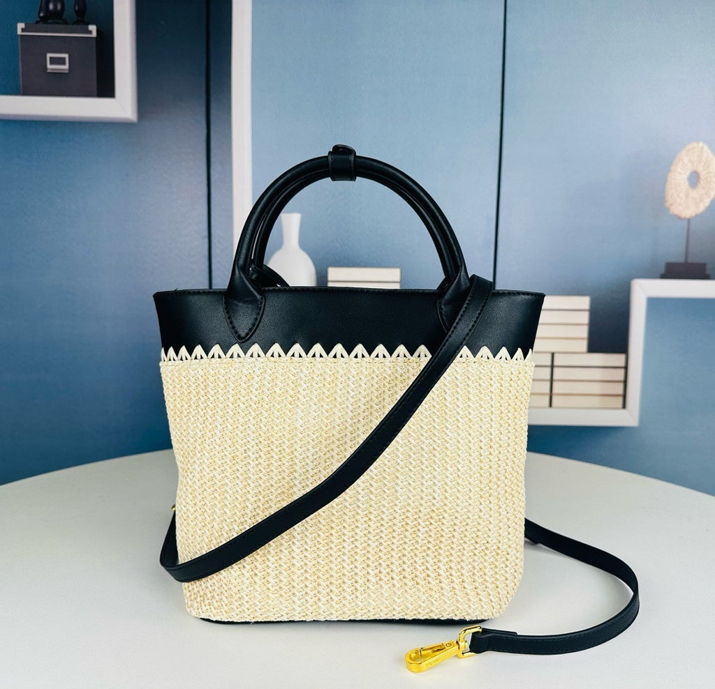 Mini Sun Woven Raffia Bag