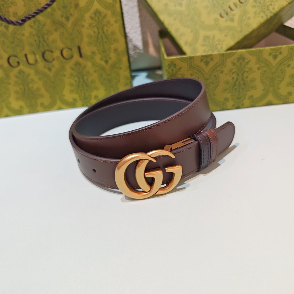 3.0cm Double-Sided Leather Belt