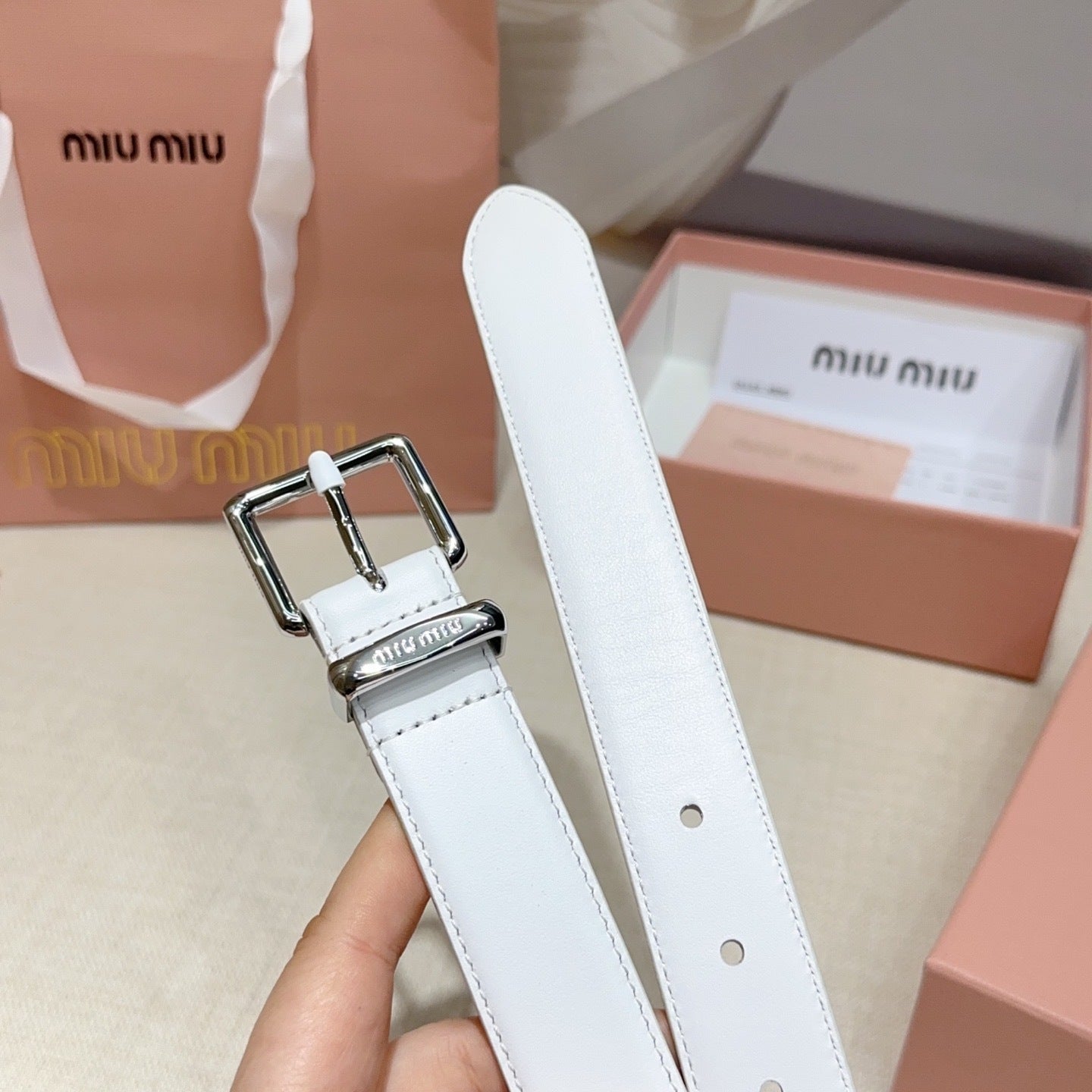 3.0cm Double-Sided Genuine Leather Belt