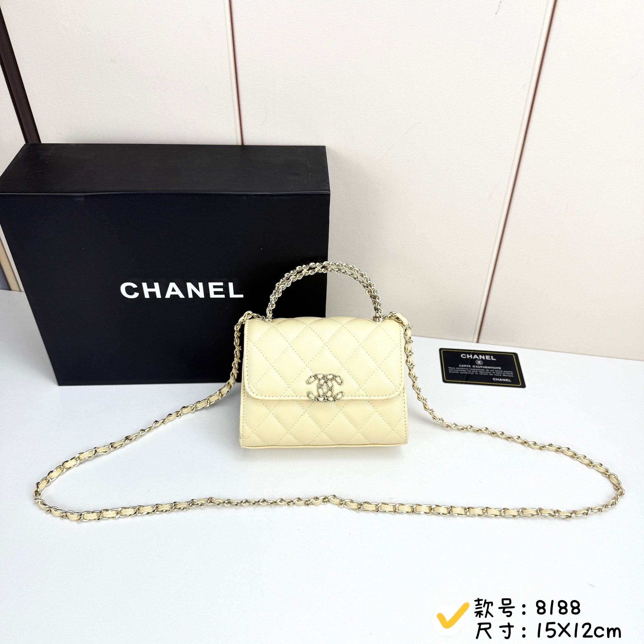 25S Vertical Mini Kelly-Style Bag