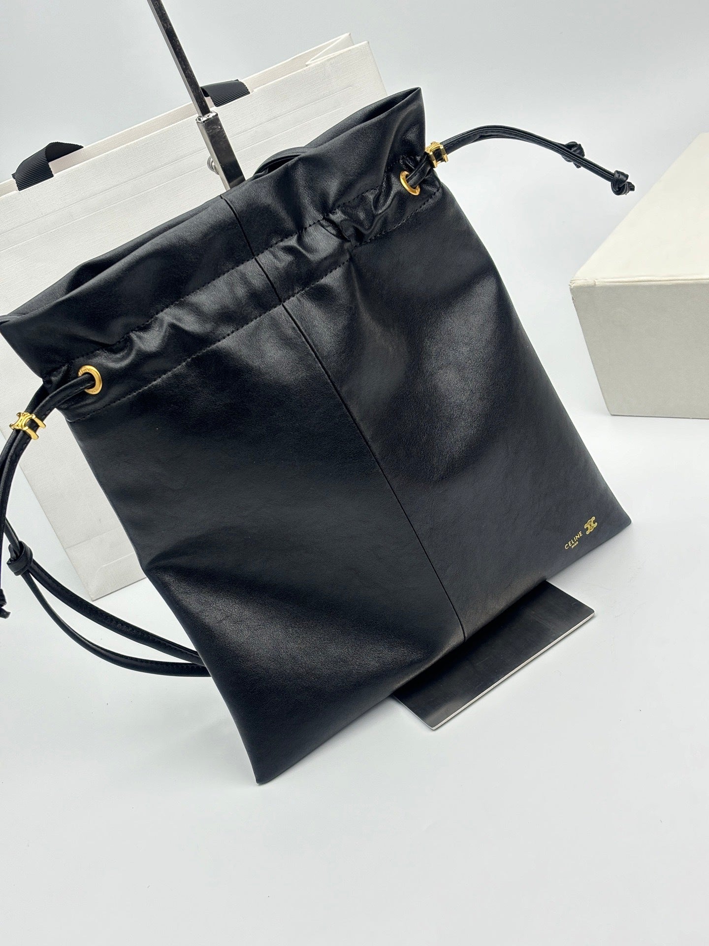 Bucket Bag | Drawstring Handbag