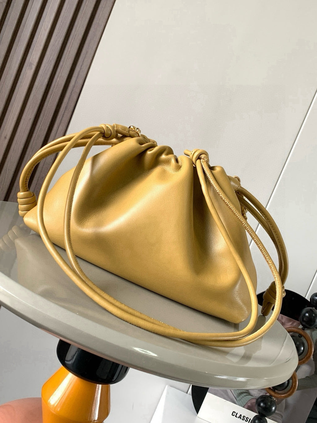 Nappa Leather Flamenco Style Purse - Premium Quality