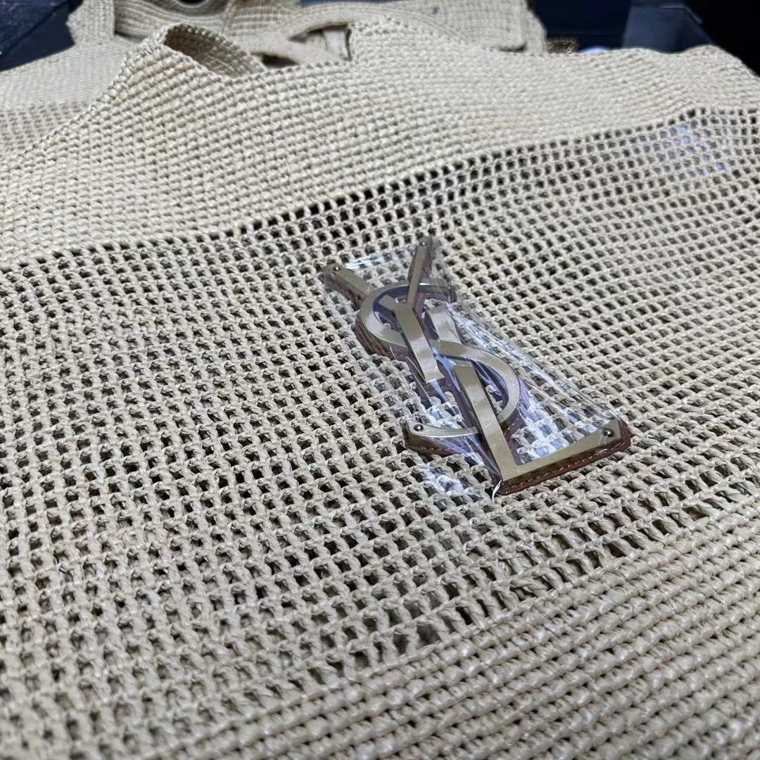 Premium Raffia Woven Tote Bag | Large Summer Shopping Bag