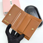 New-Season Compact Tri-Fold Mini Wallet – Embossed Design