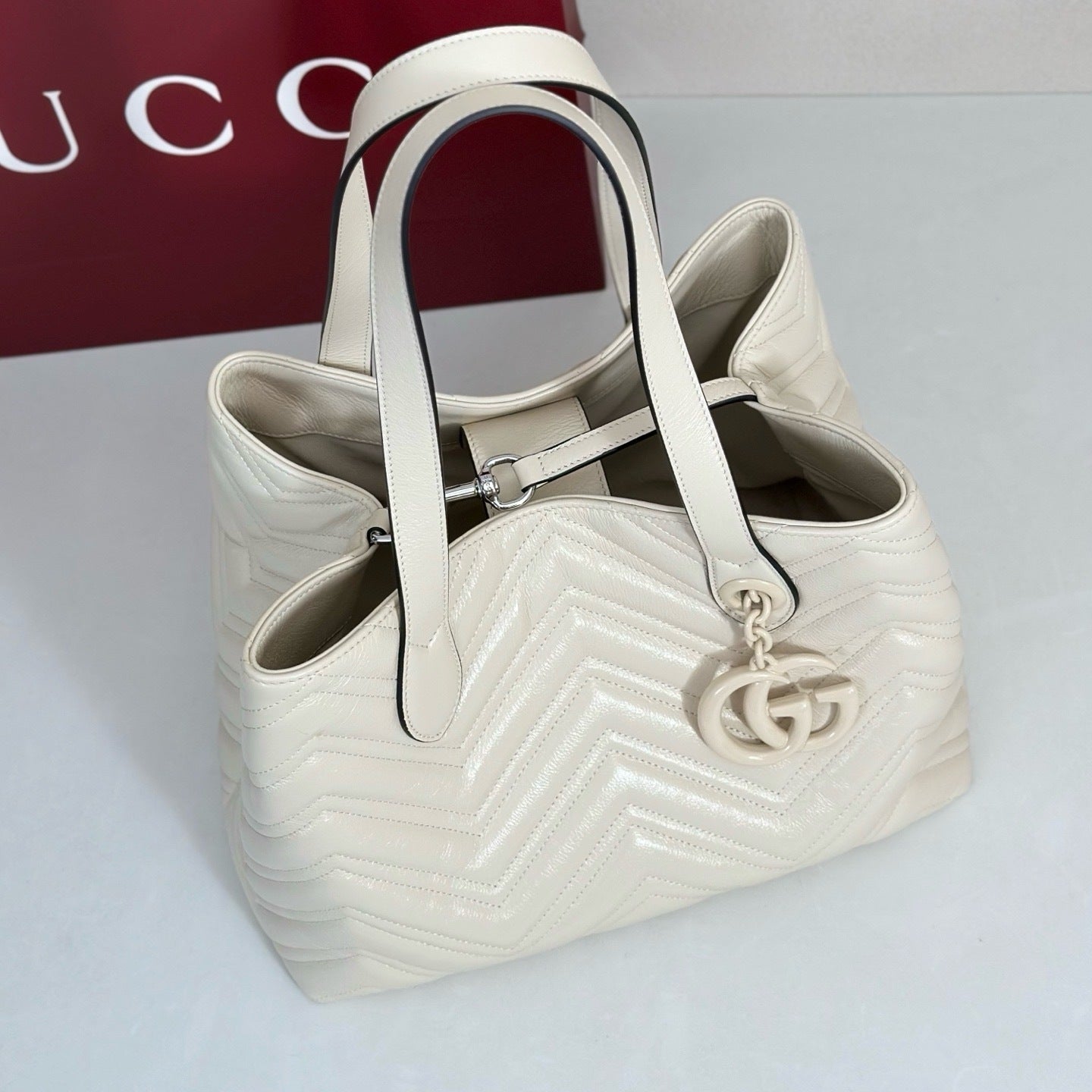 Quilted Leather Tote & Crossbody Bag – (Premium Quality )