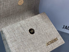 Chic Mini Top Handle Bag | Structured Fabric Design with Bold Logo Detail