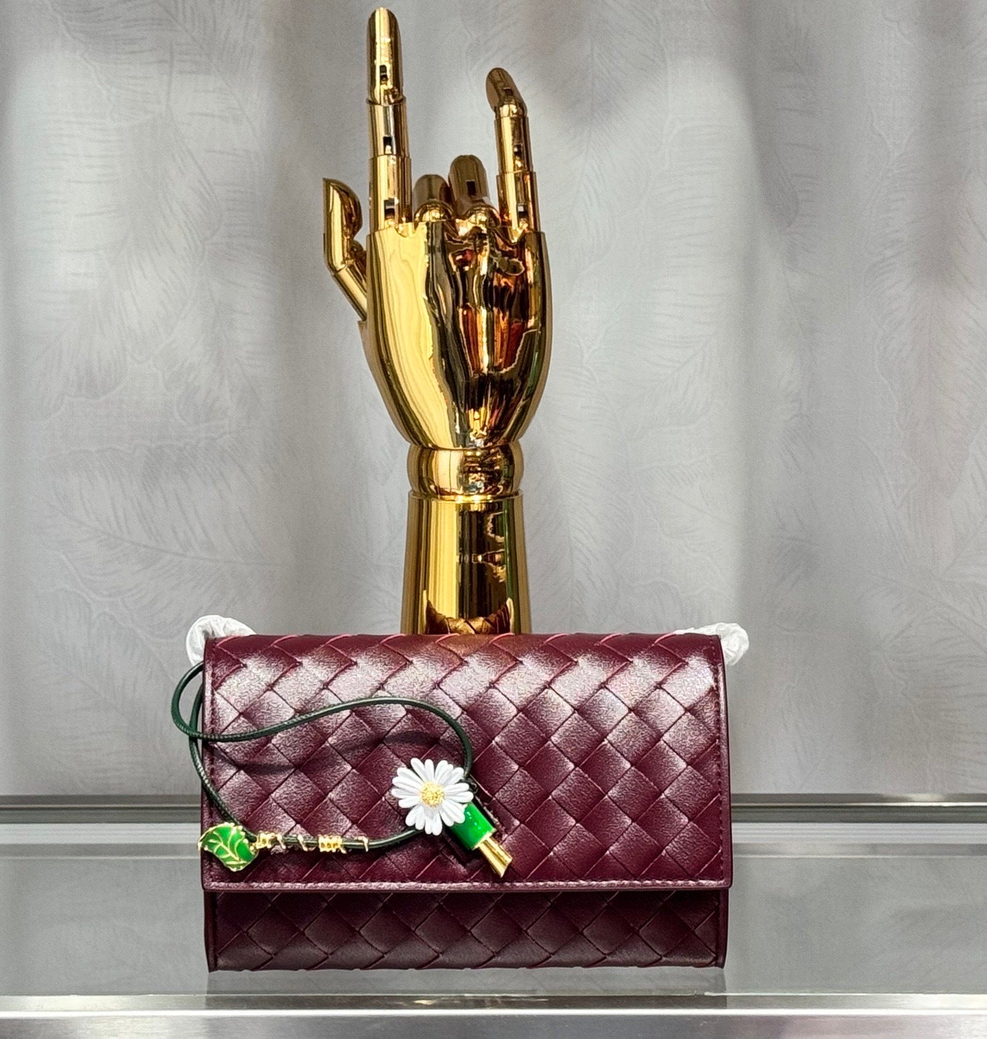 Andiamo Floral Clutch Bag
