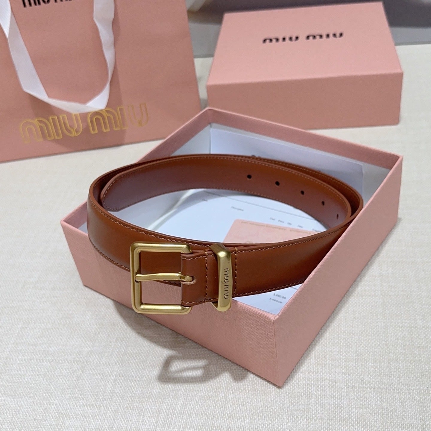 3.0cm Double-Sided Genuine Leather Belt
