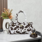 Cowprint Leather Handbag