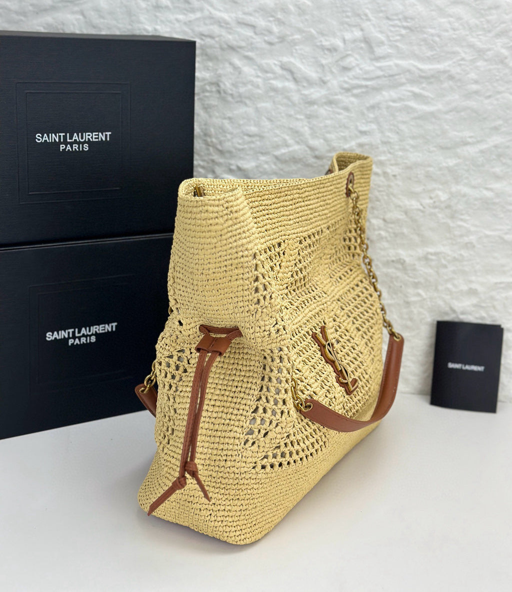 Jamie Raffia Tote Bag | Handwoven Straw ( Top Quality )