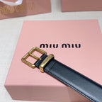 3.0cm Double-Sided Genuine Leather Belt