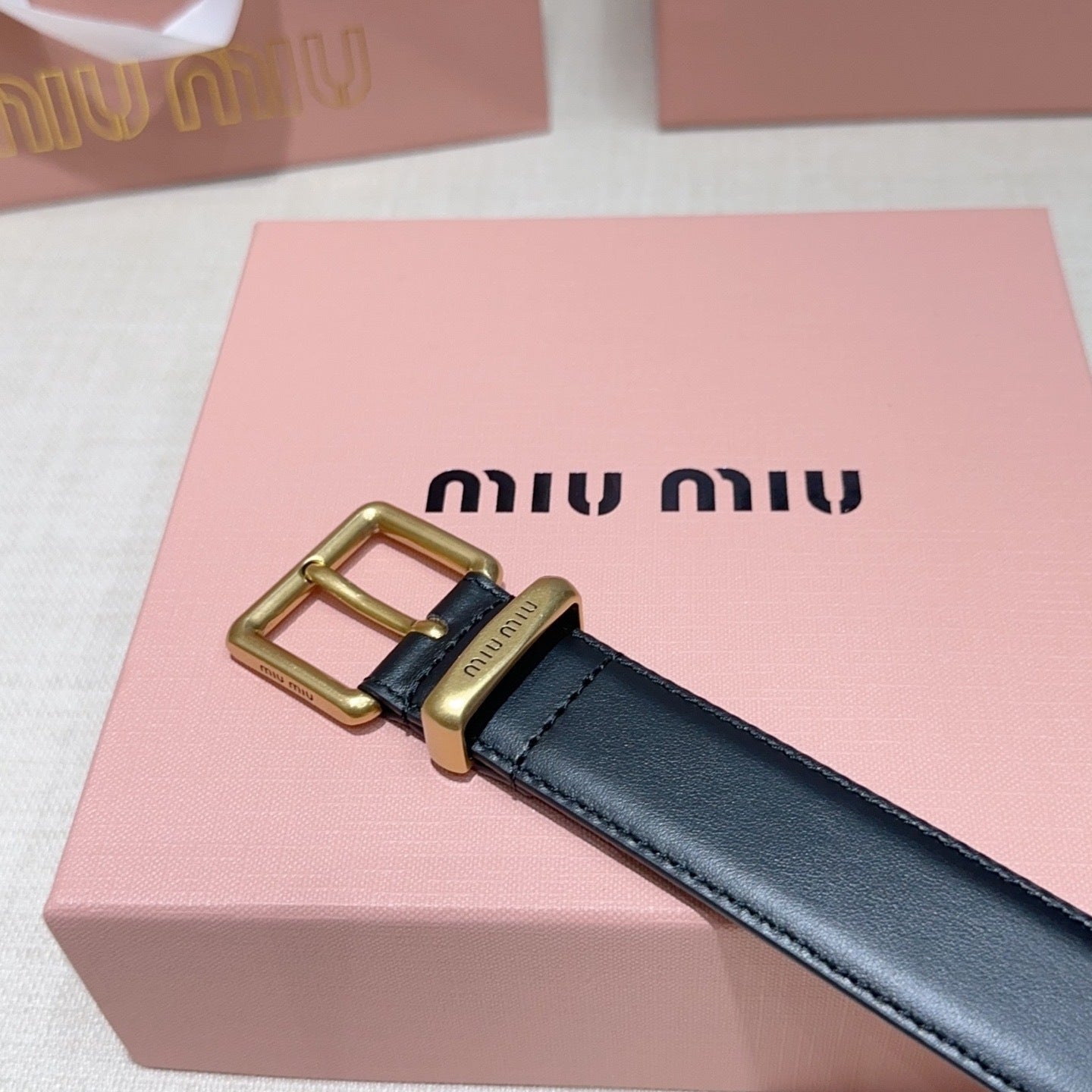 3.0cm Double-Sided Genuine Leather Belt