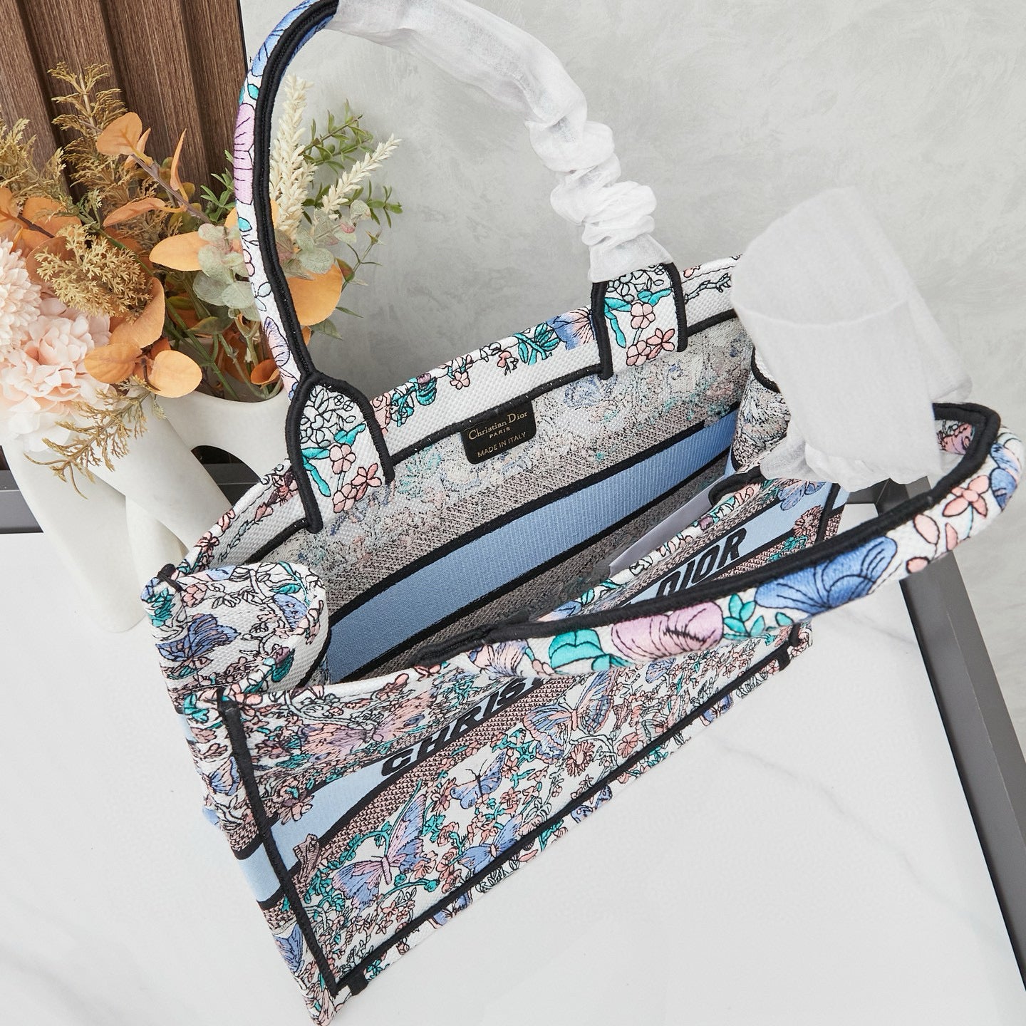 D Book Tote ( Color Butterfly )