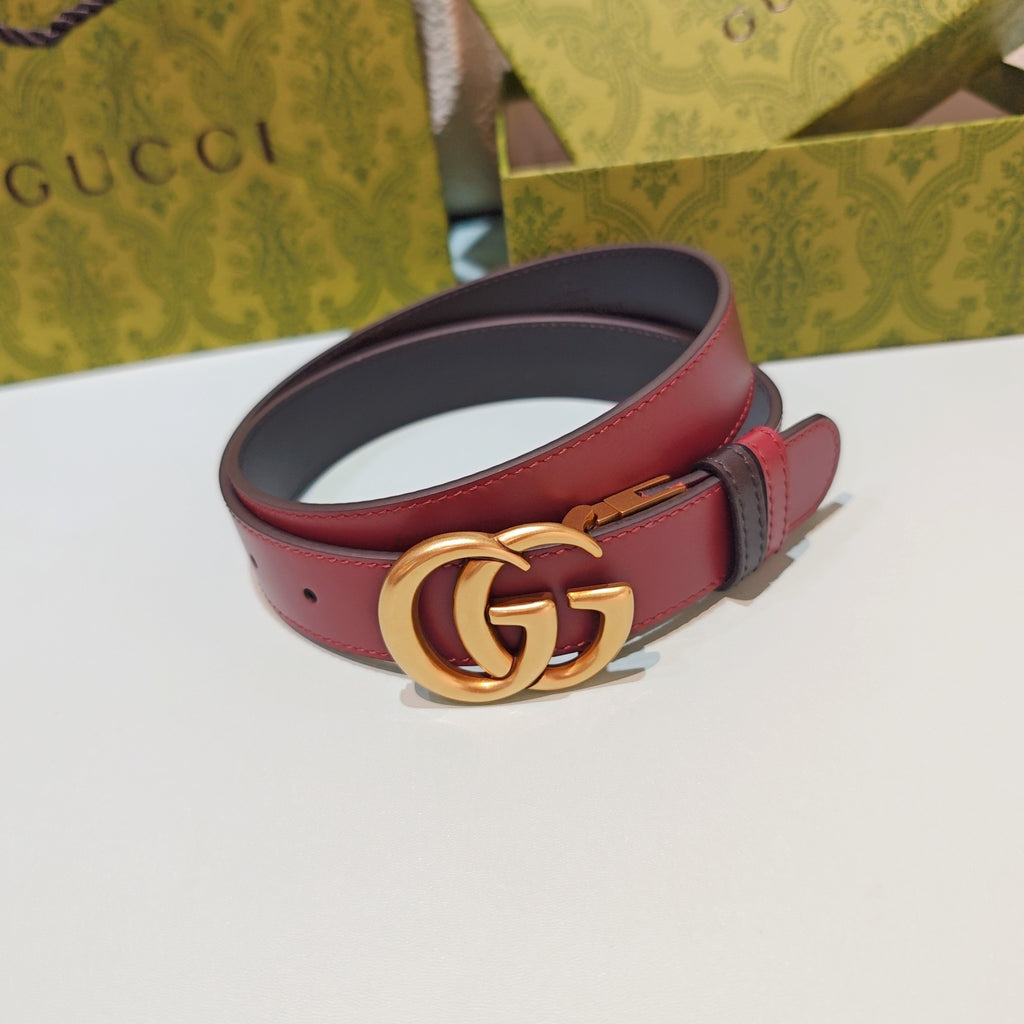 3.0cm Double-Sided Leather Belt