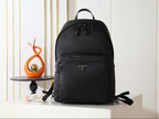 Saffiano Leather & Nylon Backpack