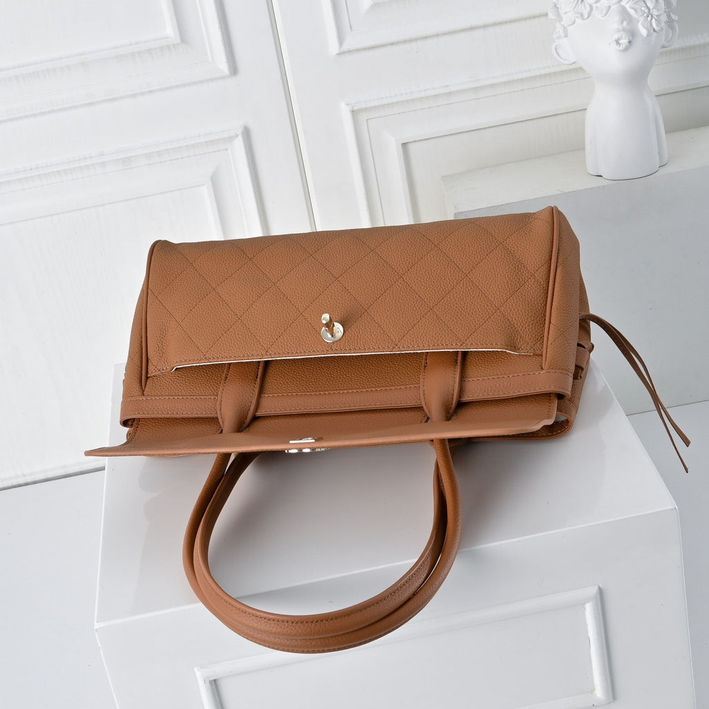 Tote Bag – Togo Leather Luxury Handbag