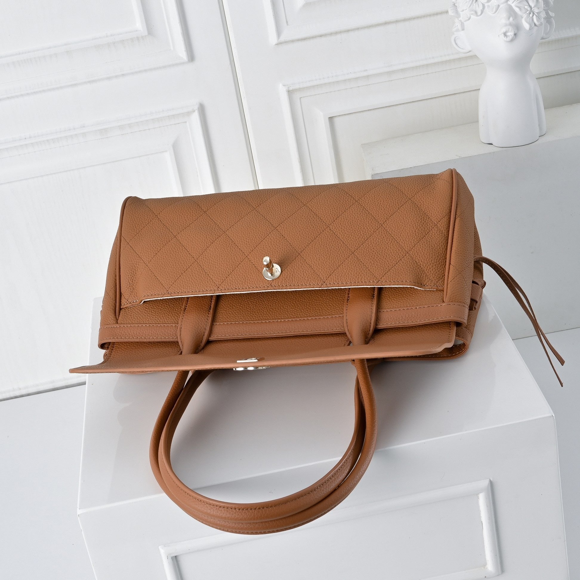 Tote Bag – Togo Leather Luxury Handbag