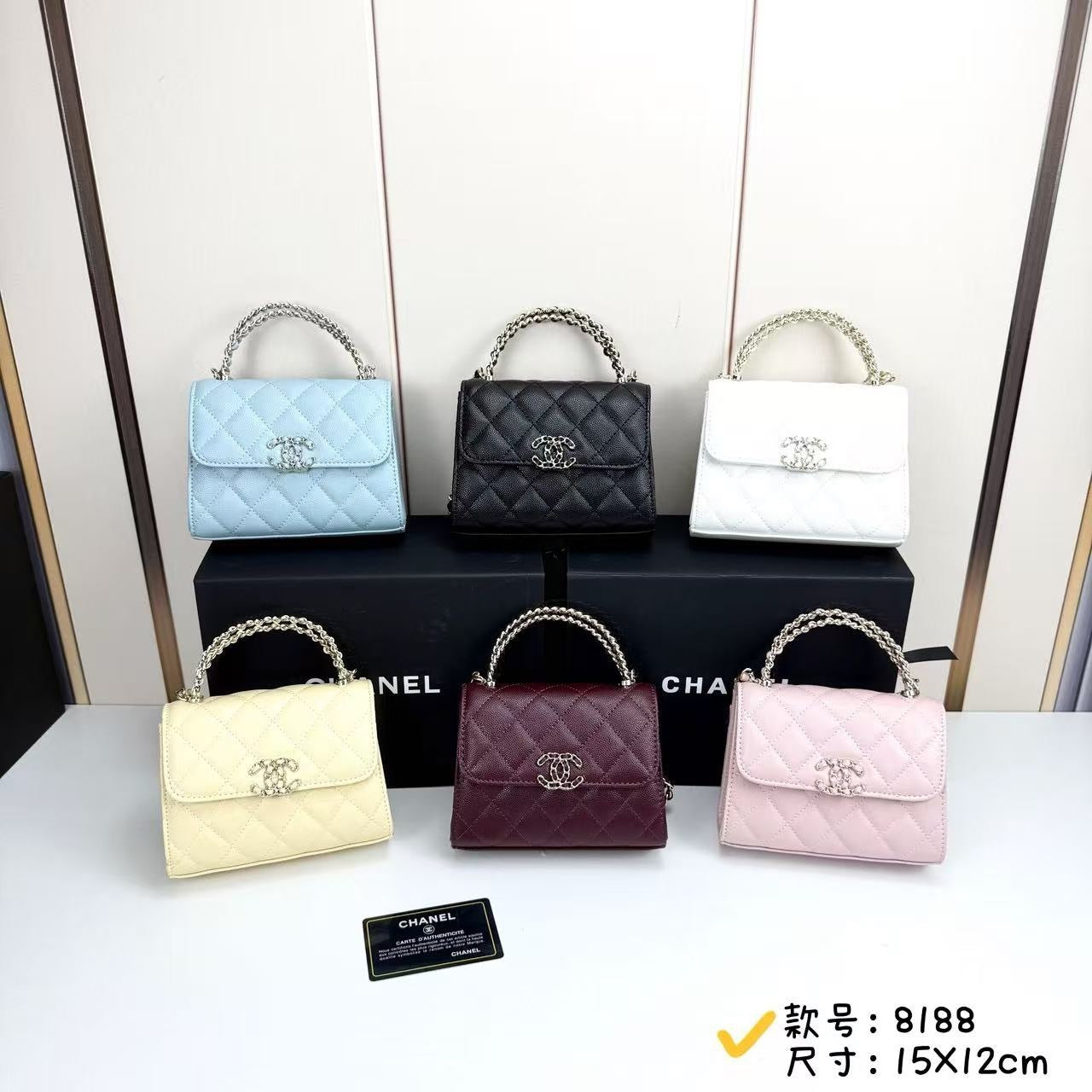 25S Vertical Mini Kelly-Style Bag