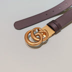 3.0cm Double-Sided Leather Belt