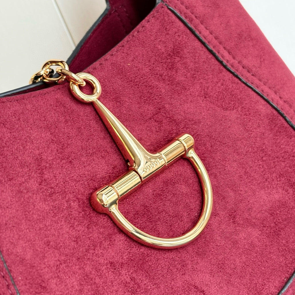 Maxi Suede Shoulder Bag :  Medium