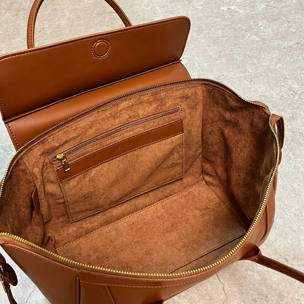 Calfskin & Suede “Smile” Tote Bag – Spring 2026 Edition