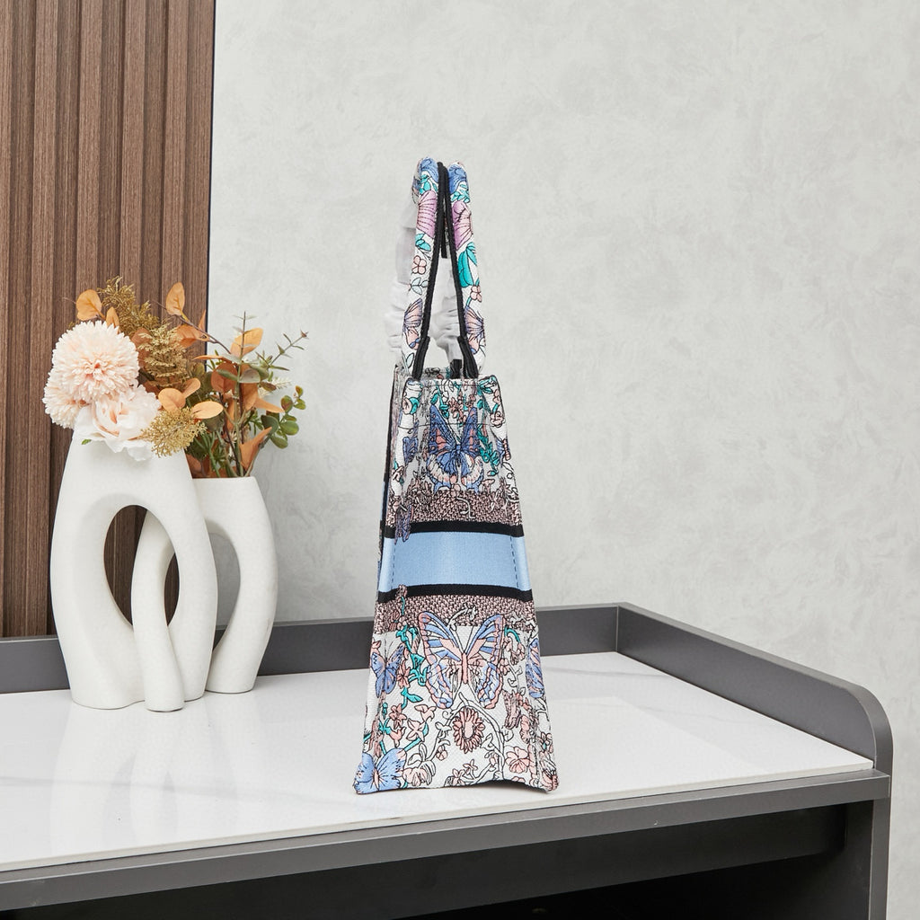 D Book Tote ( Color Butterfly )