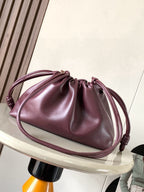 Nappa Leather Flamenco Style Purse - Premium Quality
