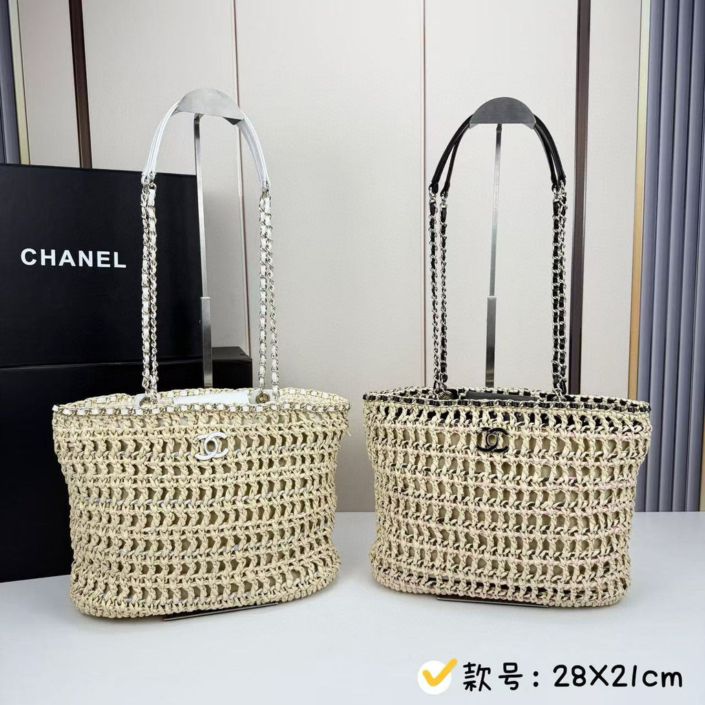 Woven Summer Shopping Tote.