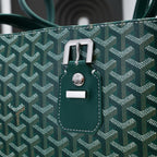 Vintage Tote Bag | Double Zip Design & Adjustable Handles