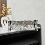 D Book Tote ( Fluorescent green rose )