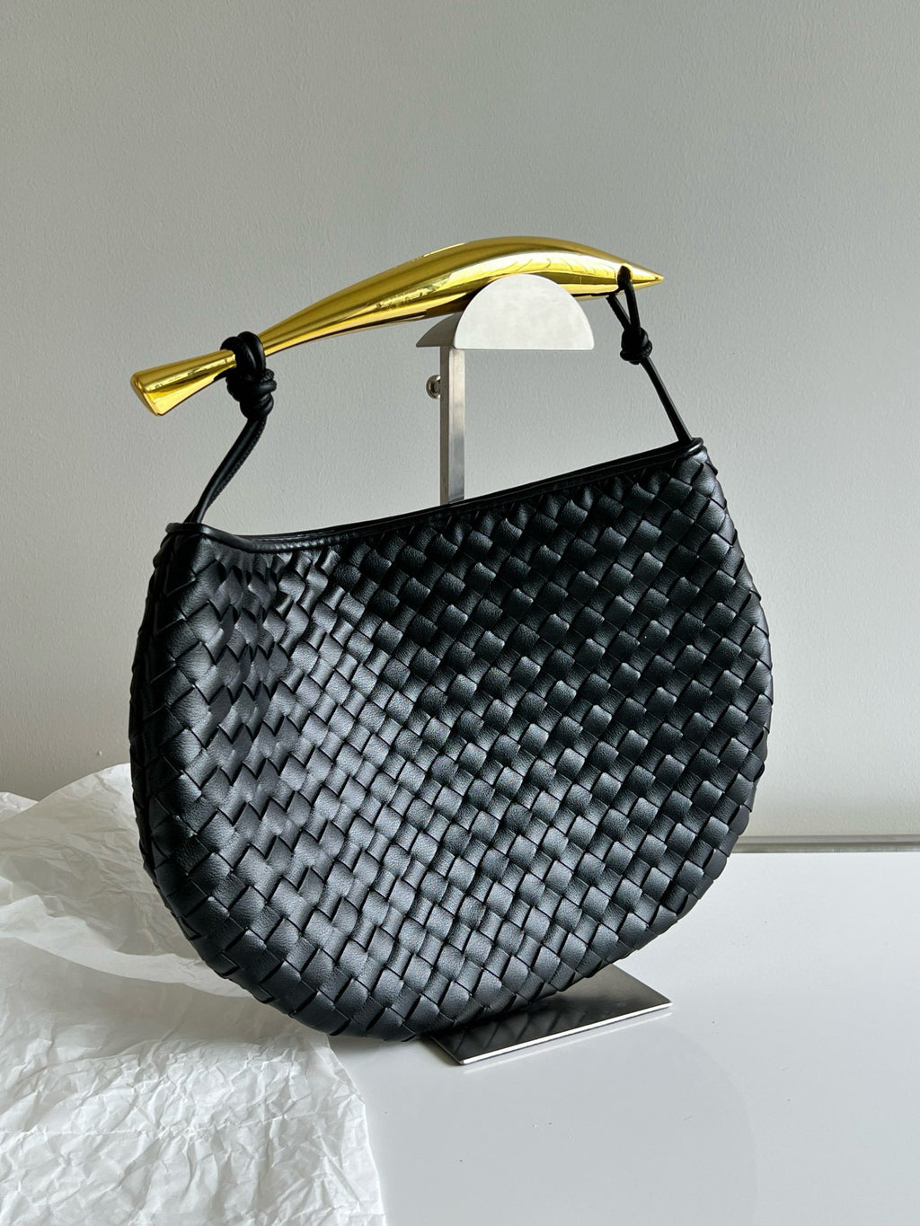 Winter New Arrival | Sardine Metal Handle Clutch