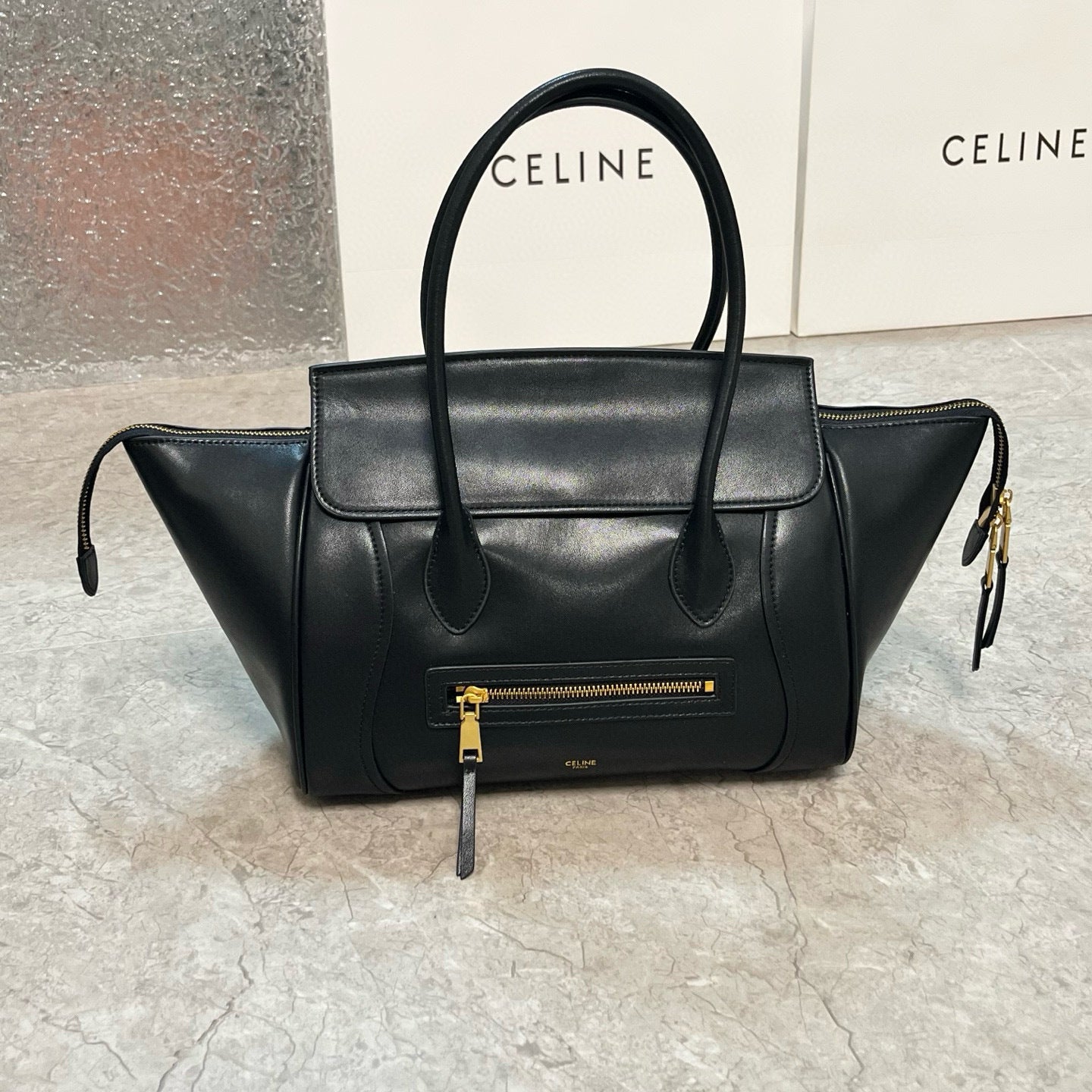 Calfskin & Suede “Smile” Tote Bag – Spring 2026 Edition