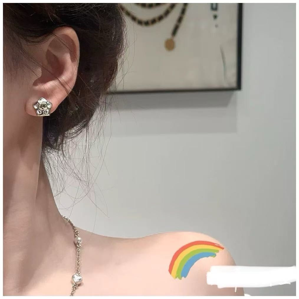 Three-Piece Stud Earring Set