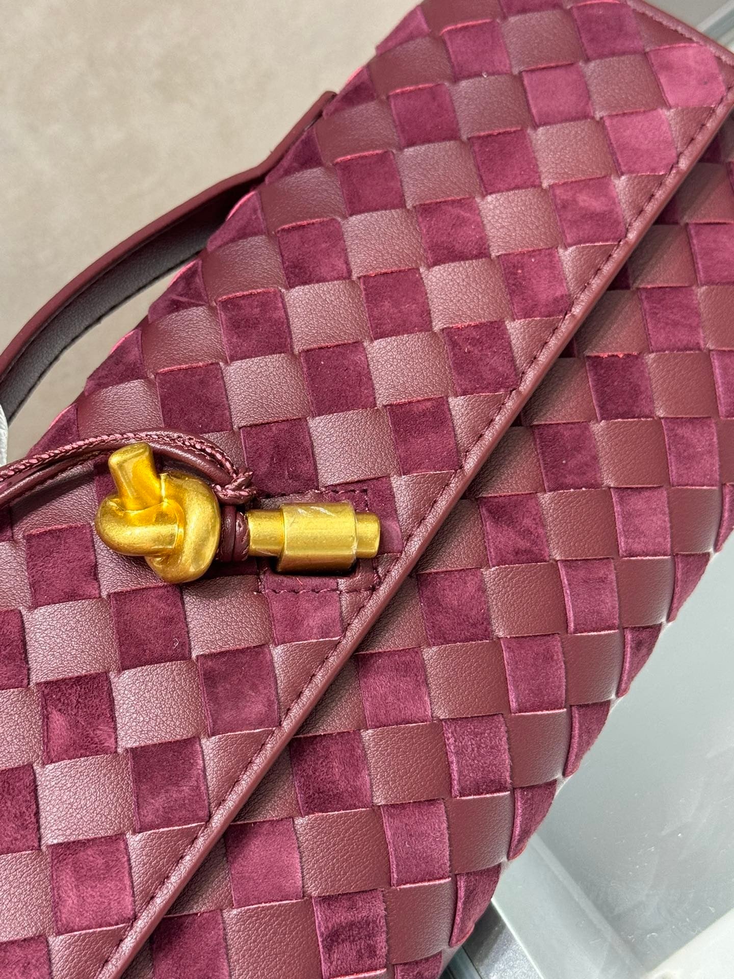 New Woven Clutch / Crossbody Bag