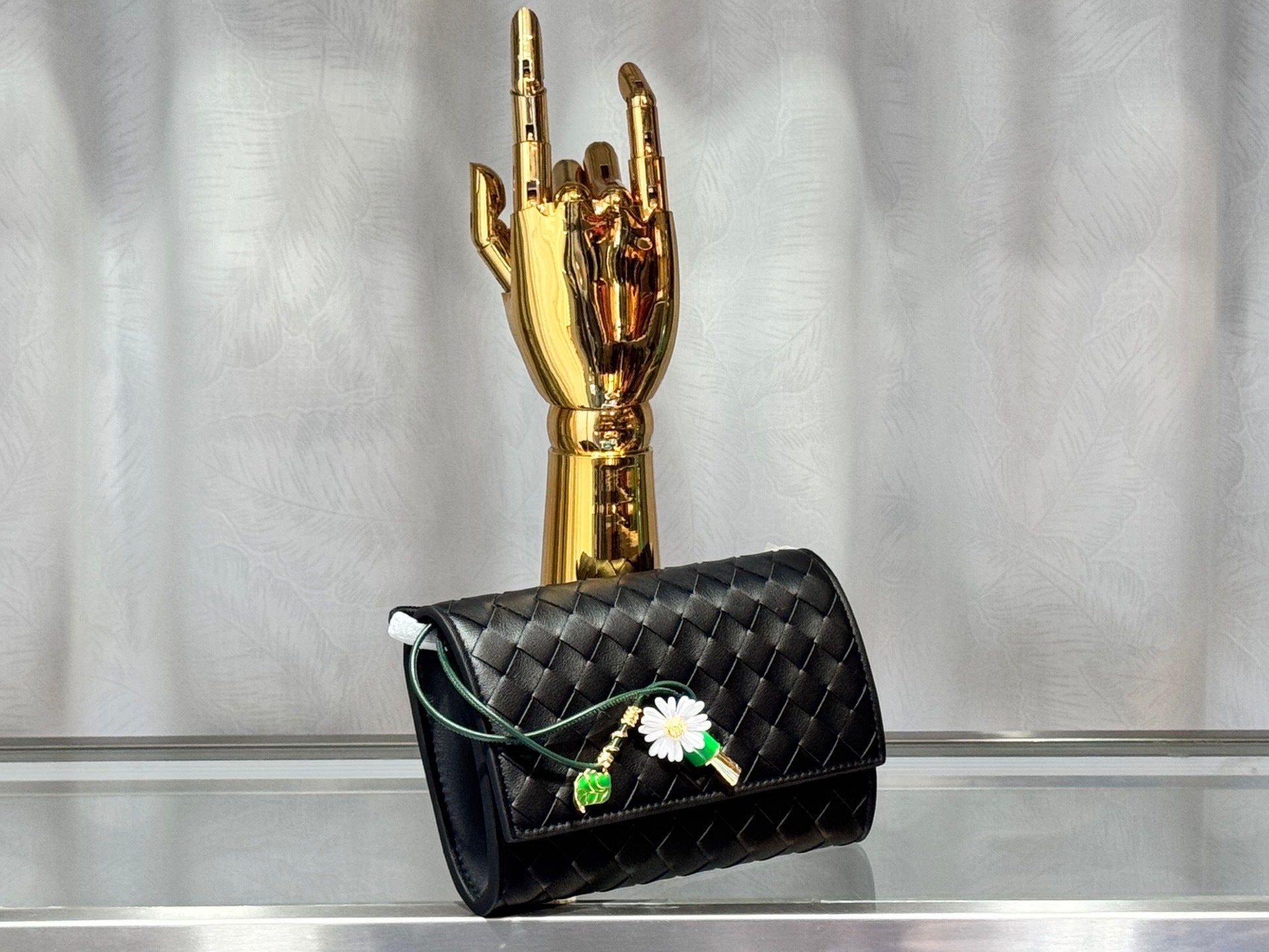 Andiamo Floral Clutch Bag