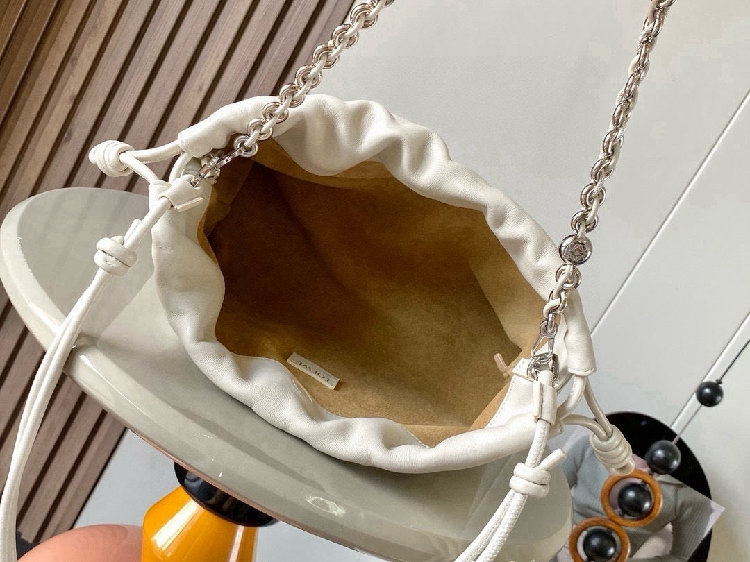 Nappa Leather Flamenco Style Purse - Premium Quality