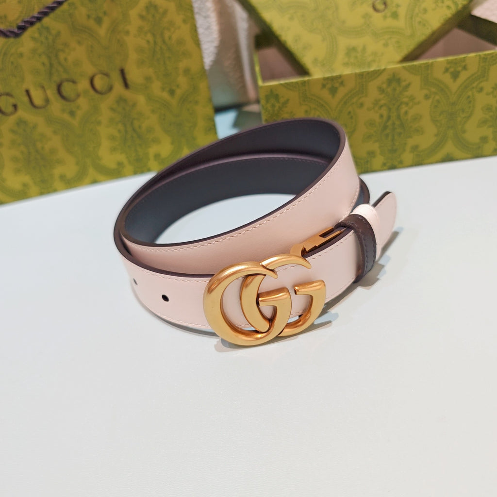 3.0cm Double-Sided Leather Belt