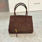 Structured Calfskin Tote Bag – Mini Size